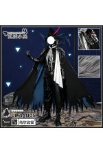 2XXT Cosplay Arknights Ulpianus Black Outfit Cosplay Costume
